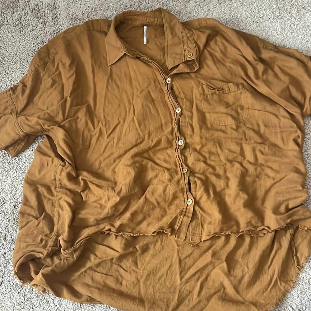 Free People Oversized Top
